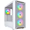 Montech XR Wood Midi-Tower bianco