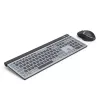 Set tastiera e mouse multi-device wireless HAMA WKM-750 — nero, connettività wireless