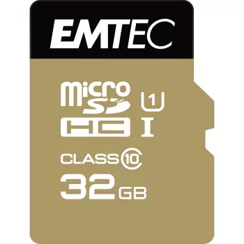 Memoria flash Emtec 32GB MicroSDHC Class10 ECMSDM32GHC10GP
