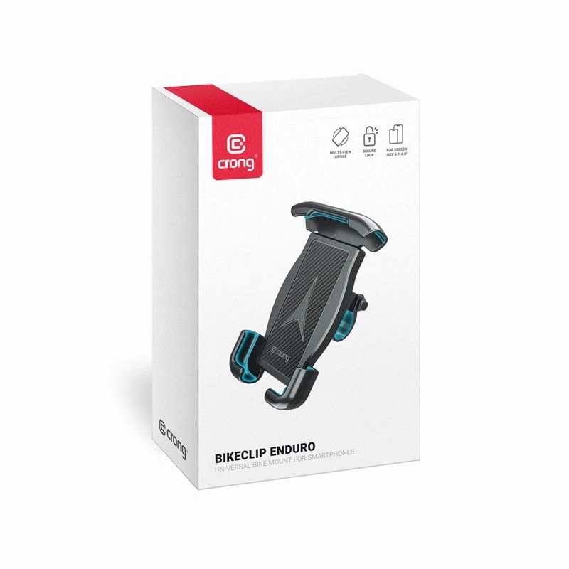 Supporto passivo Crong ENDURO per telefono smartphone nero