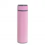 Borraccia termica Adler AD 4506P acciaio inox con custodia in silicone, rosa, isolamento sottovuoto