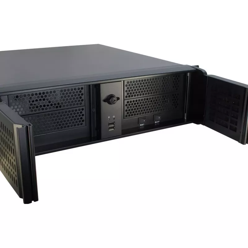 Inter-Tech 3U-3098-S rack nero