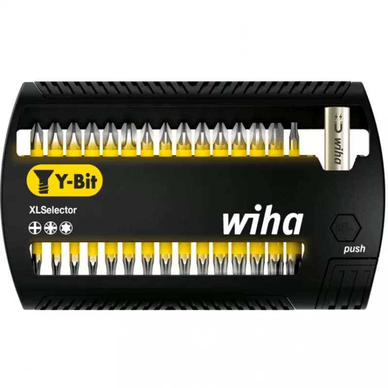 Wiha 41832 XLSelector set di inserti, Y-Bit 25 mm, 31 pz.
