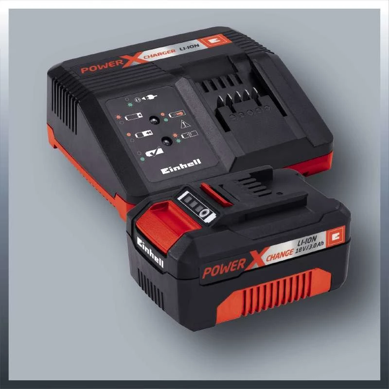 Einhell GE-LC 18 Li Kit 2400 RPM nero, rosso