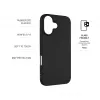 Fixed | Story | Cover posteriore | Apple | iPhone 16 Plus | gomma | nero