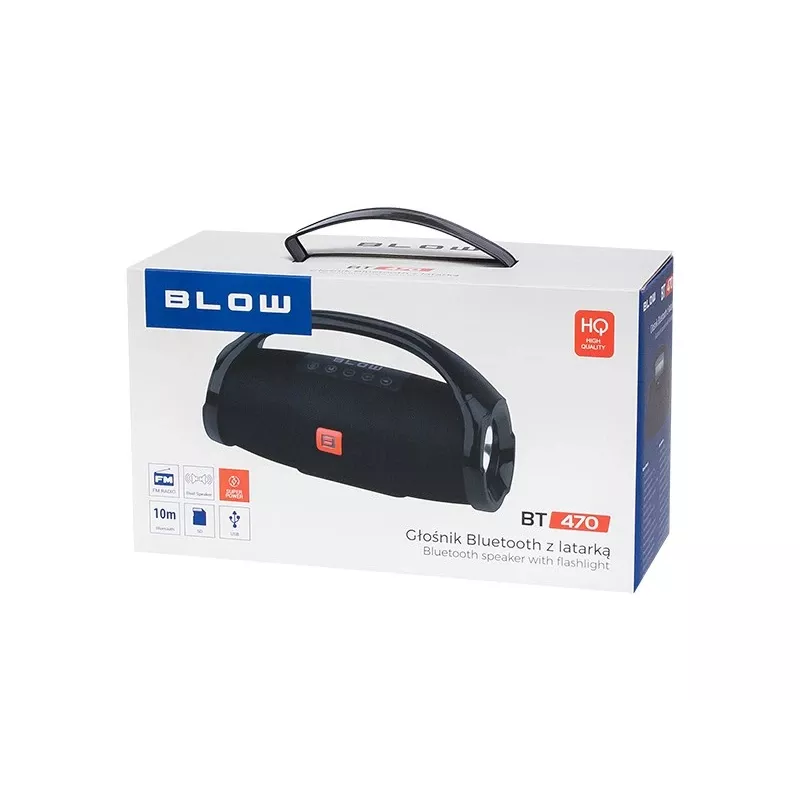 BLOW BT470 Stereo diffusore portatile, nero