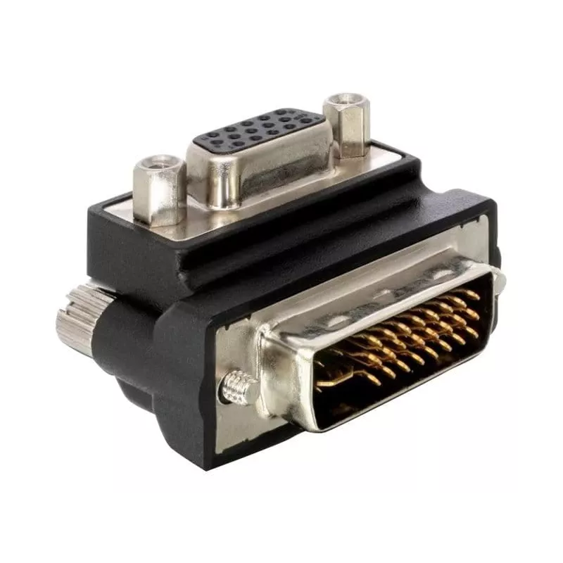 Adattatore VGA DeLOCK DVI-I 15 poli FM VGA nero