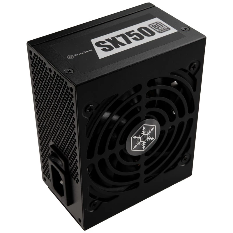 Alimentatore SILVERSTONE SX750 Platinum 750W 80 Plus Platinum, formato SFX-L