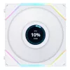 LIAN LI UNI FAN TL LCD ventola per case ARGB 120mm - bianco confezione da 3