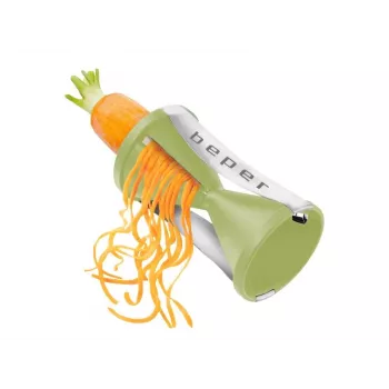Tagliaverdure a spirale manuale Beper MD.236 verde ABS acciaio inox
