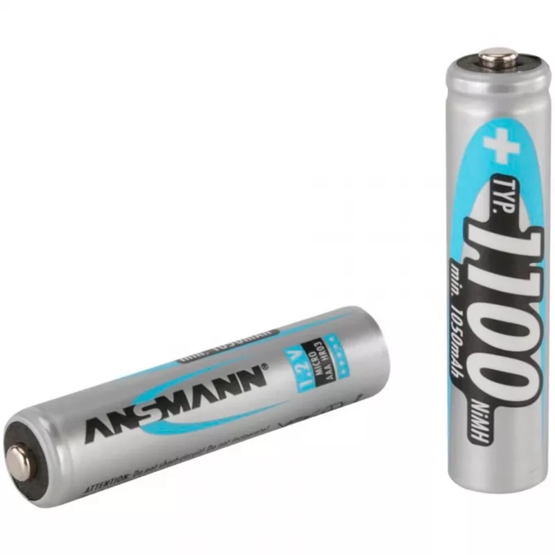 Batteria Ansmann 1x2 NiMH 1100 mAh Micro AAA HR03