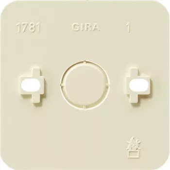 GIRA 008113 placca a parete/copriinterruttore beige (008113)