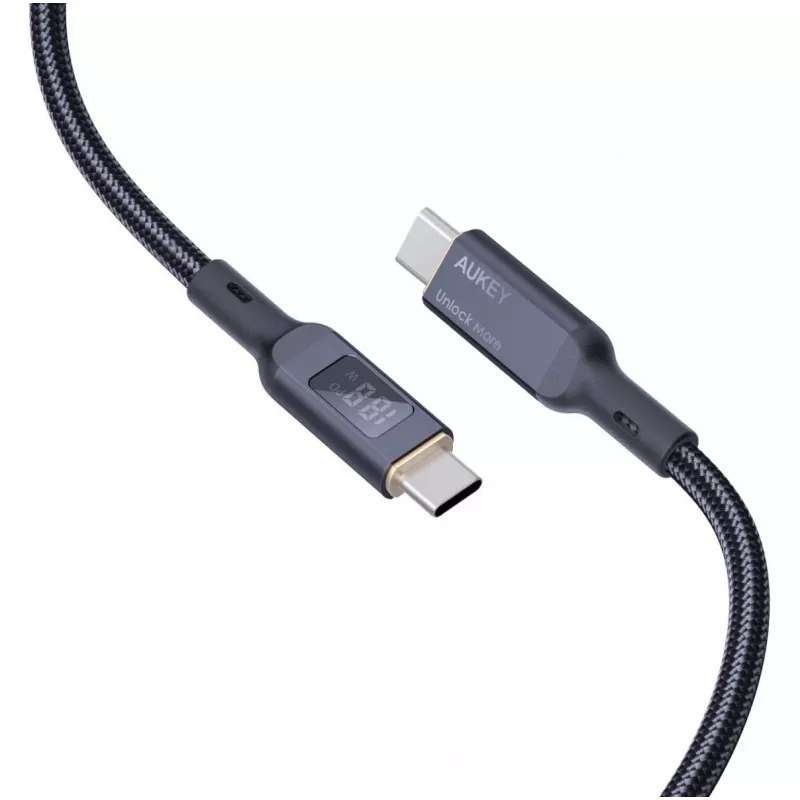 Cavo USB AUKEY CB-MCC102 1,8 m USB-C nero 480 Gbit/s