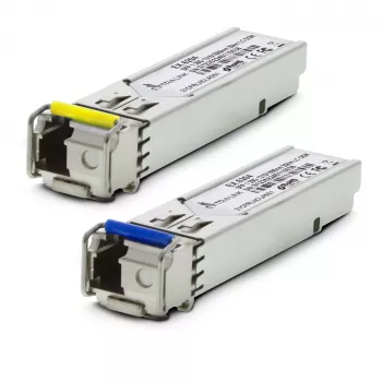 Modulo SFP WDM Extralink 1.25G, 1.25Gbit/s, 1310/1550nm, monomodale, 20km, LC, DOM, coppia