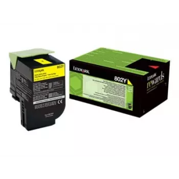 Cartuccia toner Lexmark 80C20Y0 3000 pagine giallo