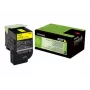 Lexmark 802Y toner originale (80C20Y0), giallo, 1.000 pagine