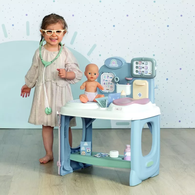 Smoby Baby Care Center modello 2024 240305 con accessori e funzioni interattive