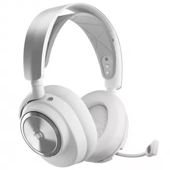 Cuffie STEELSERIES 61524 con filo circumaurali bianche con archetto