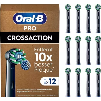 Oral-B Pro CrossAction Testine di ricambio, 12 pz.