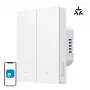 Interruttore a parete WiFi Sonoff M5-2C-80W 2 canali per cornice