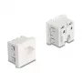 Presa con messa a terra DELOCK Easy 45 T13 Svizzera 45×45 mm, 250 V / 10 A, bianco