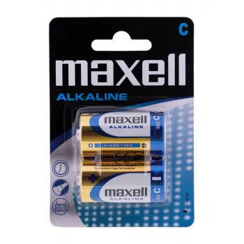 Batteria monouso MAXELL LR14 (C) alcalina 1,5 V, 2 pz., blister