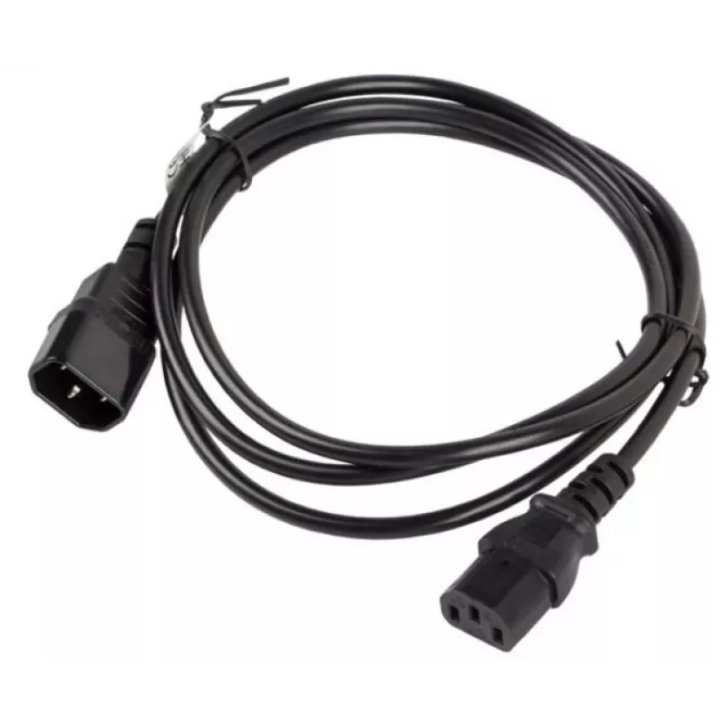 Cavo di alimentazione Lanberg CA-C13E-10CC-0018-BK nero 1,8 m