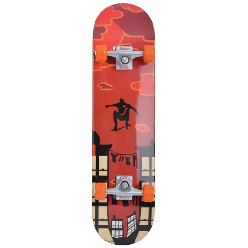 Skateboard Schildkröt Funsports Kicker 31 (classic) acero multicolore