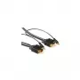 Microconnect MONGH5BMJ adattatore cavo video 5 m VGA (D-Sub) + 3,5 mm nero