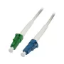 Cavo patch in fibra ottica a 1 fibra 2mtr.LC-LC(APC8°) - 9/125u - taglio angolato - G657.A2 - Synergy21 -