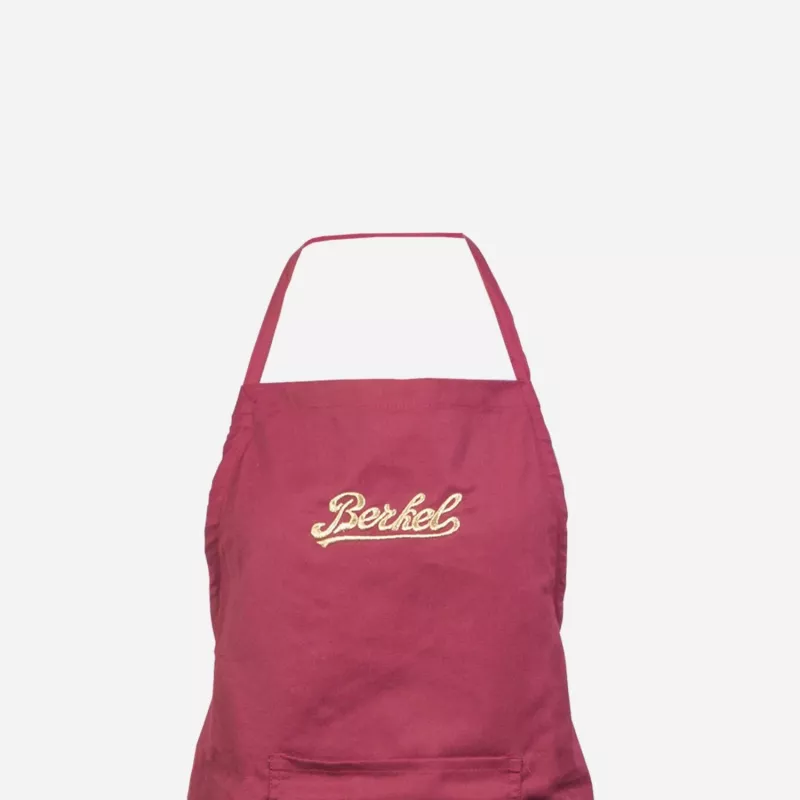 Grembiule da cucina Berkel DV7700 unisex rosso cotone