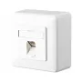 Metz Connect C6Amodul - uscita a presa - RJ 45 - 1 presa di rete - bianco puro, RAL 9010 (130C370002-I)