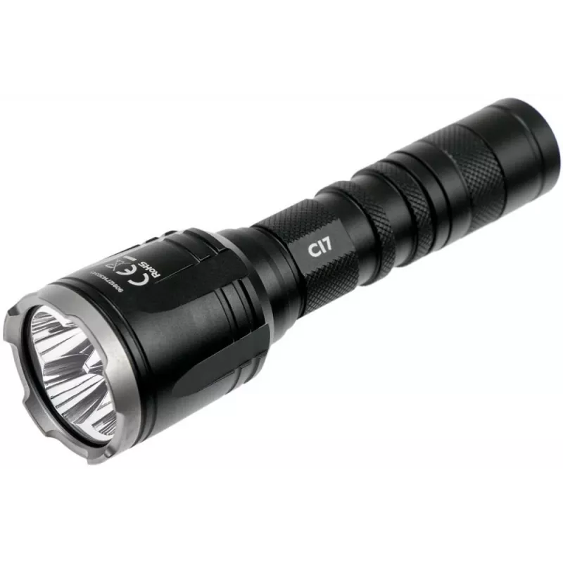 Torcia portatile Nitecore CI7 — 4 LED, 2500 lumen, 130 h di autonomia, 148,2 mm, 158 g, nera