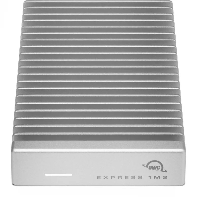 Other World Computing OWC Express 1M2 - SSD - 4 TB - esterno (portatile) - M.2 2280 - USB4 (connettore USB-C) - argento (OWCUS4EXP1MT04)