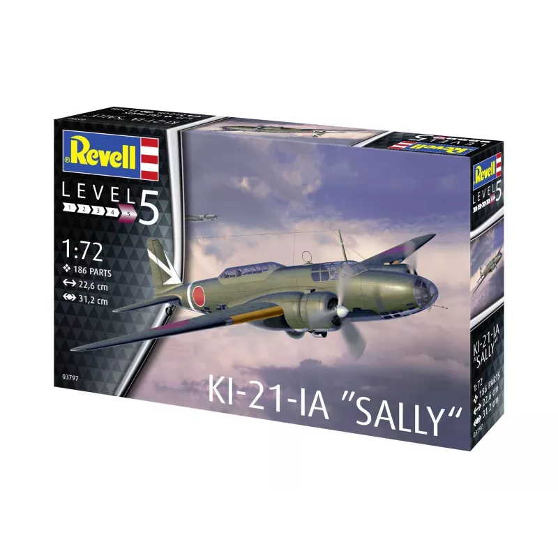 Kit di montaggio Revell KI-21-LA Sally 1:72