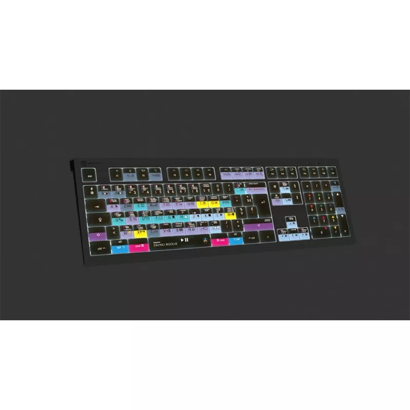 Logickeyboard ASTRA 2 tastiera USB AZERTY English nero (LKB-RESB-A2M-FR)
