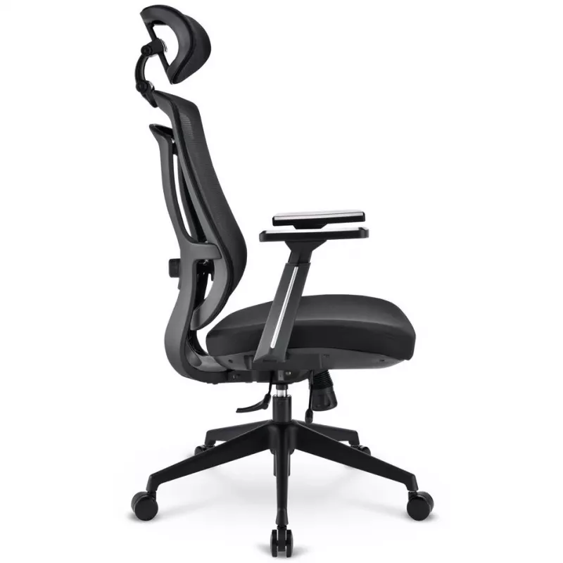 Sedia da ufficio Sharkoon OfficePal C20 Seduta imbottita Schienale in mesh nero