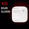 Rilevatore di fumo con batteria Tuya WiFi LED