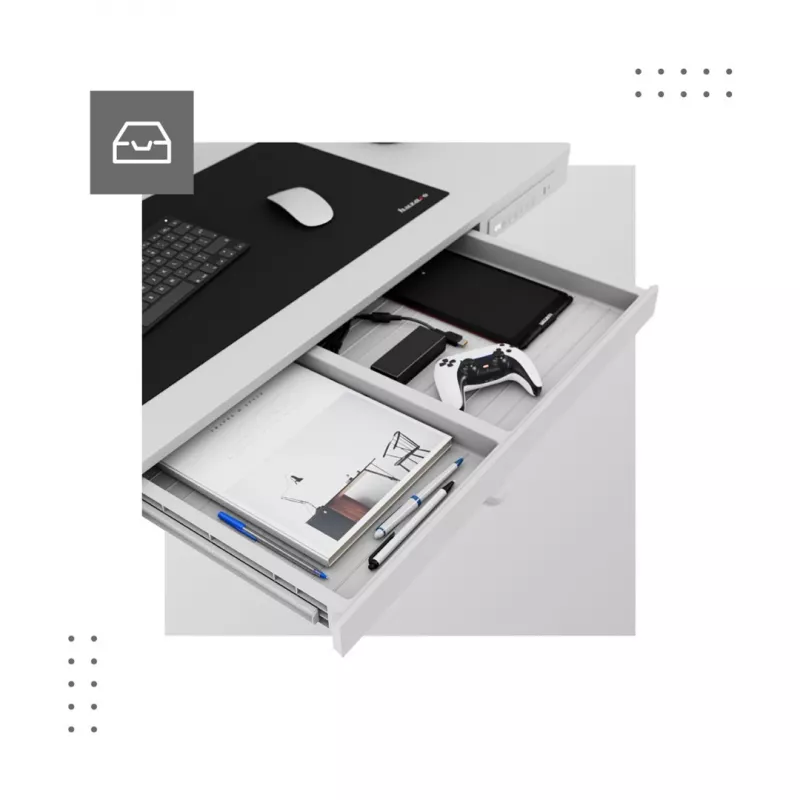 Scrivania elettrica MA-Leader 8.2 bianco