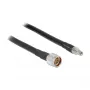 Cavo coassiale DeLOCK 5 m RP-SMA CFD400 LLC400 nero