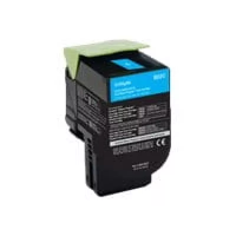 Cartuccia toner Lexmark 802C 1 pz. originale ciano