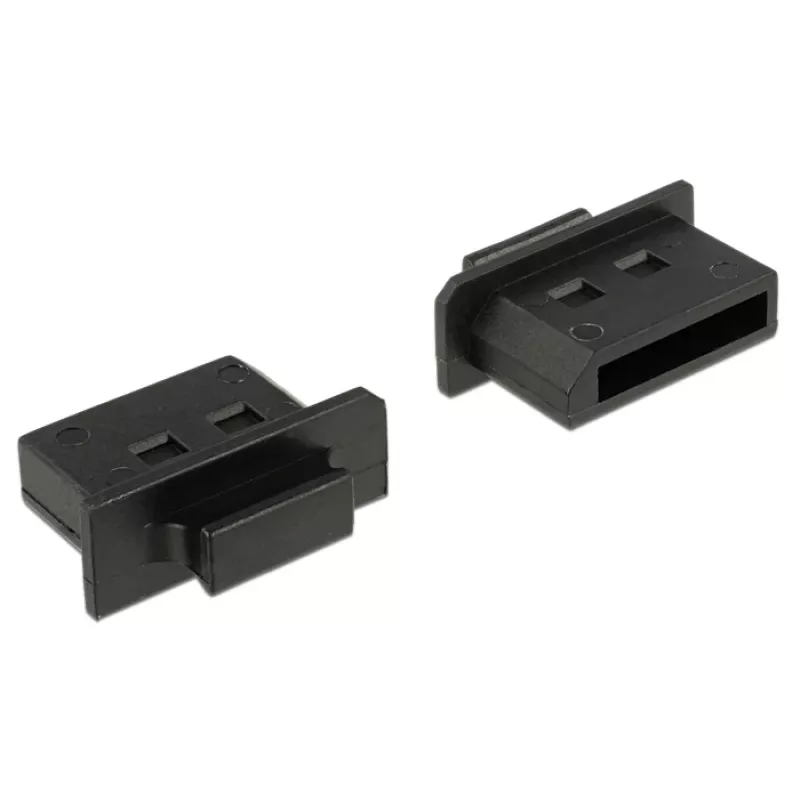 Cappuccio di protezione per connettore femmina DeLOCK 64025 DisplayPort nero