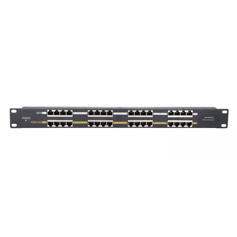 Extralink iniettore PoE 16 porte 16x 100Mb/s RJ45, rackmount