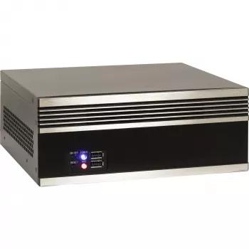Case PC INTER-TECH S21 nero/argento ATX supporto per 6 ventole