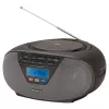 Microsistema audio Aiwa BBTU-400BK, lettore CD/MP3/FM-PLL/BT (nero)