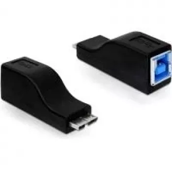 Adattatore per cavo micro USB-B M USB-B F nero DeLOCK 65216