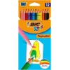 Pastelli BIC TROPICOLORS 12 colori 022503