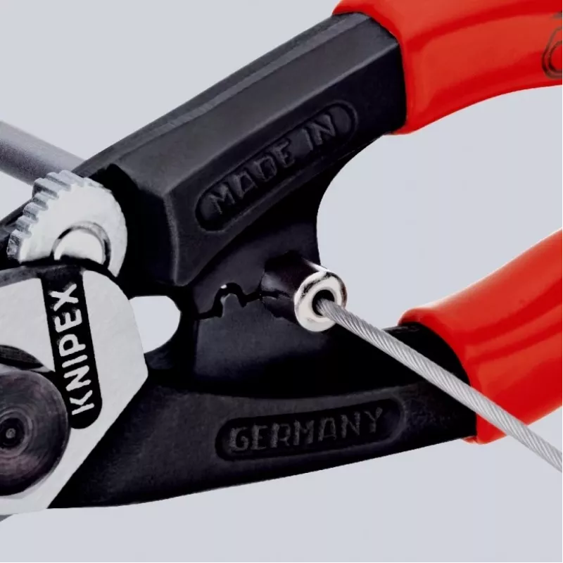 Tronchese per cavi manuale Knipex 95 62 190 T