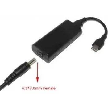 CoreParts MBXUSBC-CO0006 adattatore cavo 4,5*3,0 USB C nero