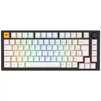 Tastiera Glorious GMMK Pro nero Slate 75% TKL - preassemblata, layout ISO-DE - nero (GLO-GMMK-P75-FOX-ISO-B-DE)